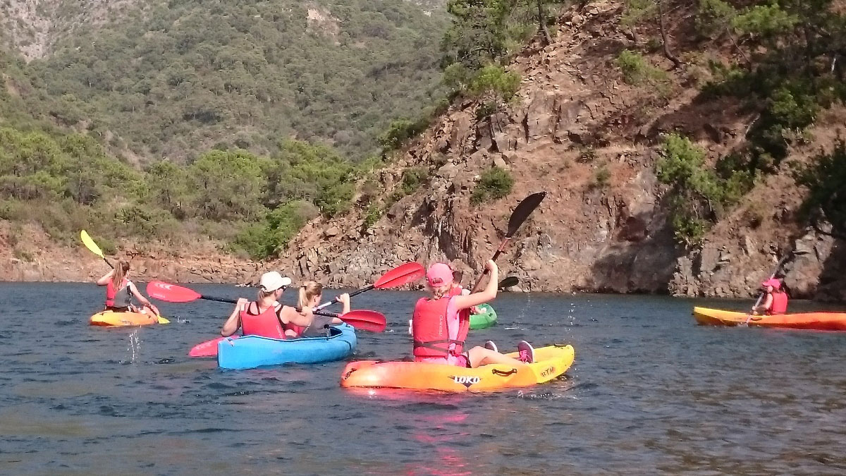 Kayak Marbella mountain lake Kayak and Canoeing 03 | Team4you